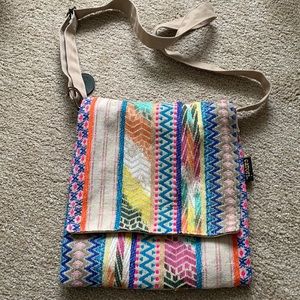 Multicolor satchel